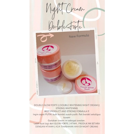 NIGHT CREAM DOBLE GLOW FORTE