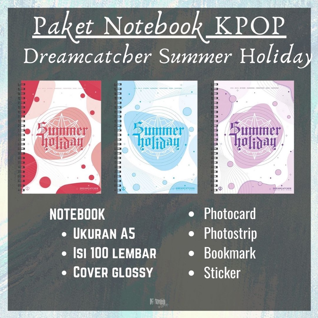 

Dreamcatcher Notebook Summer Holiday