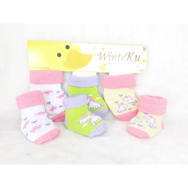 Kaos kaki WINTEKU 3in1 newborn 0-6bln TERMURAH!!!