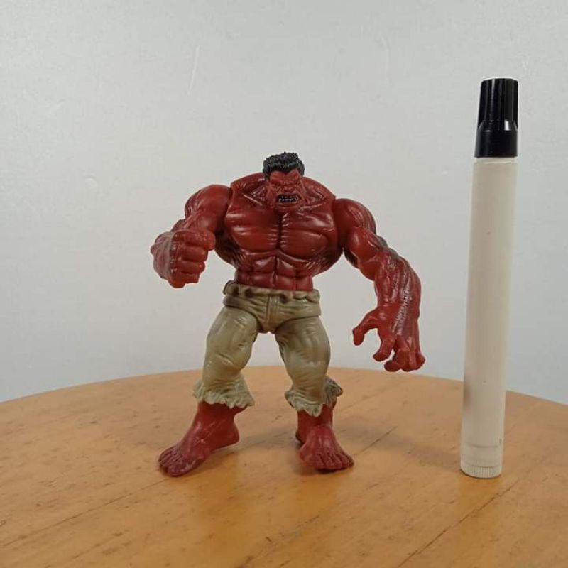 mainan figure hulk merah red hul marvel universe series
kw hasbro