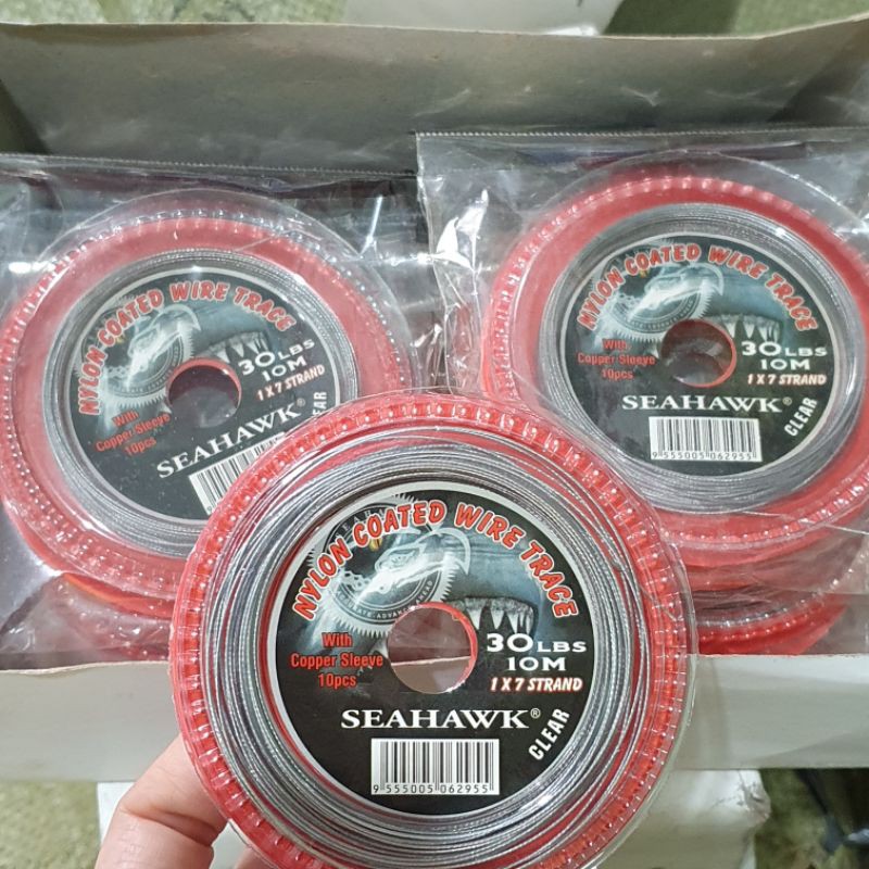 SELING SEAHAWK NYLON COATED WIRE TRACE / SELING PANCING MURAH /