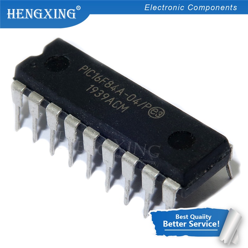 10pcs Ic PIC16F84A-04 / P PIC16F84A 16F84A DIP-18