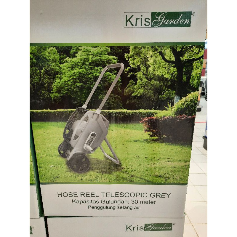 alat gulung selang air teleskopik media gulungan penggulung selang