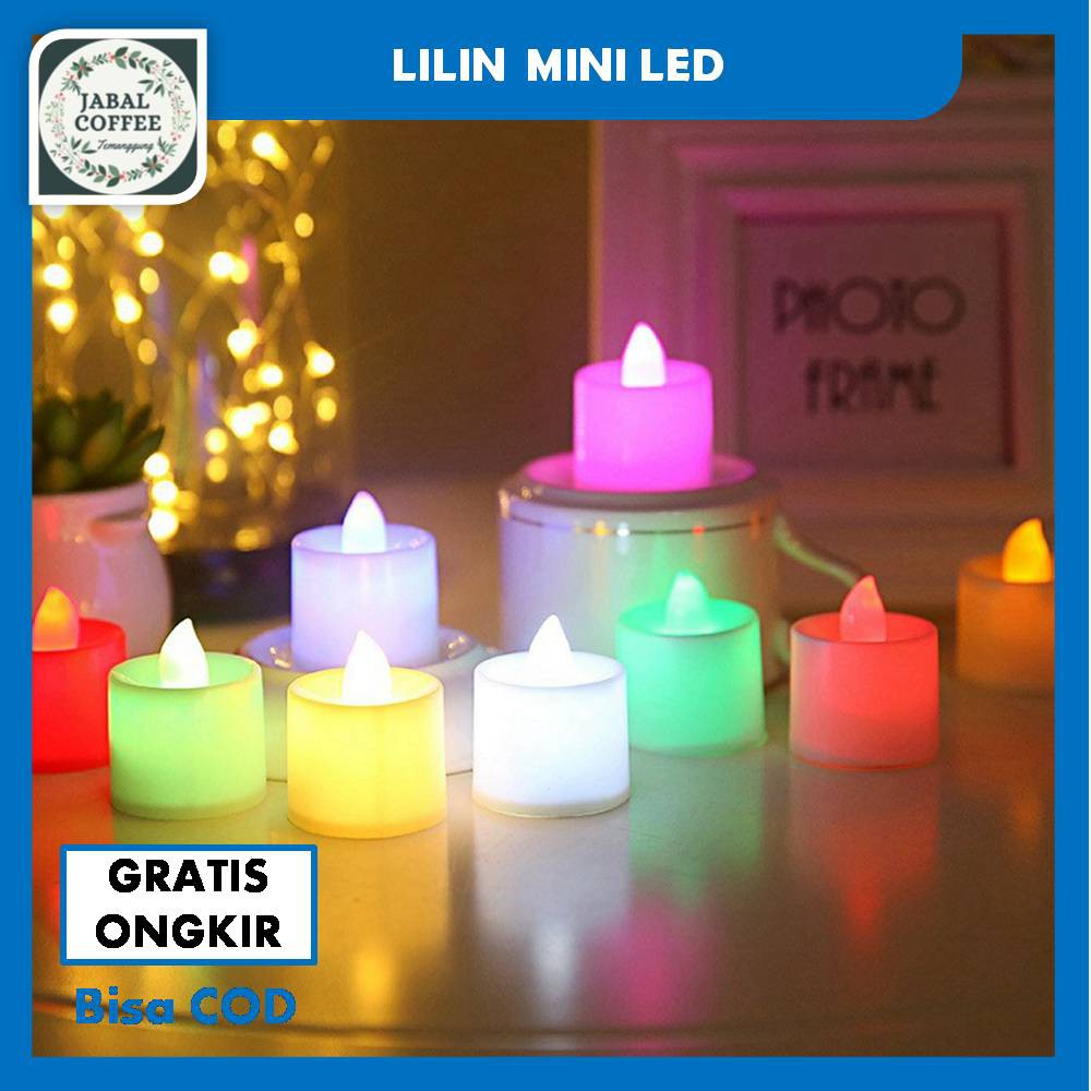 Lilin Mini Elektrik Lampu / Lampu Lilin Led Mini Elektrik / Lilin Mini Led / Candle Light 25 Gr J101