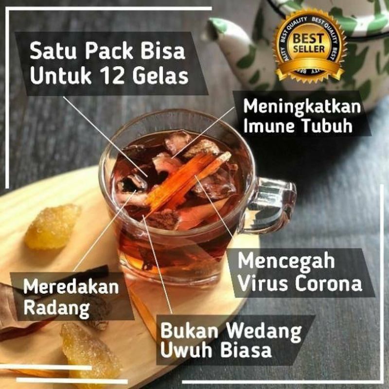 

Wedang Uwuh Rempah Khas Imogiri Bantul Isi 10 Pcs/Wedang Uwuh Komplit