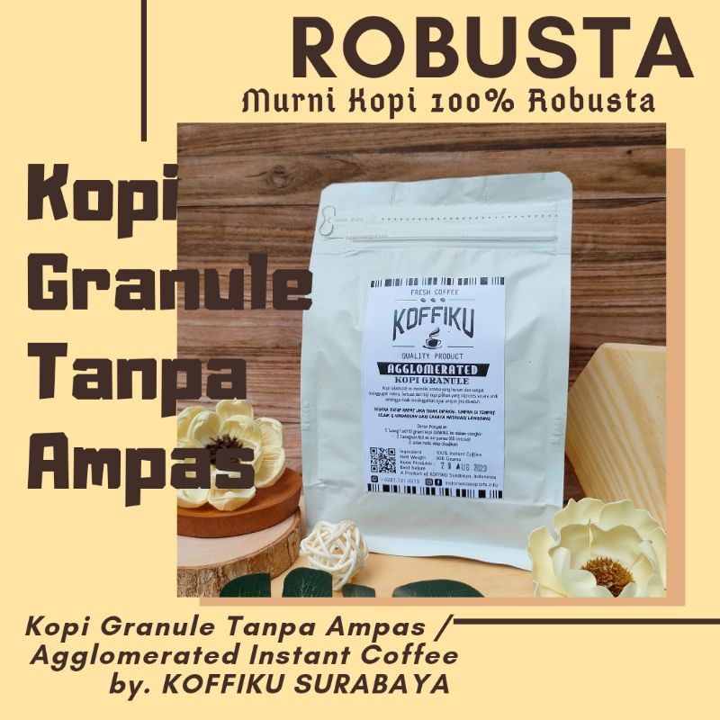 

Jual Agglomerated Instant Coffee / Kopi Agglomerated / Kopi hitam Murah 200 gr