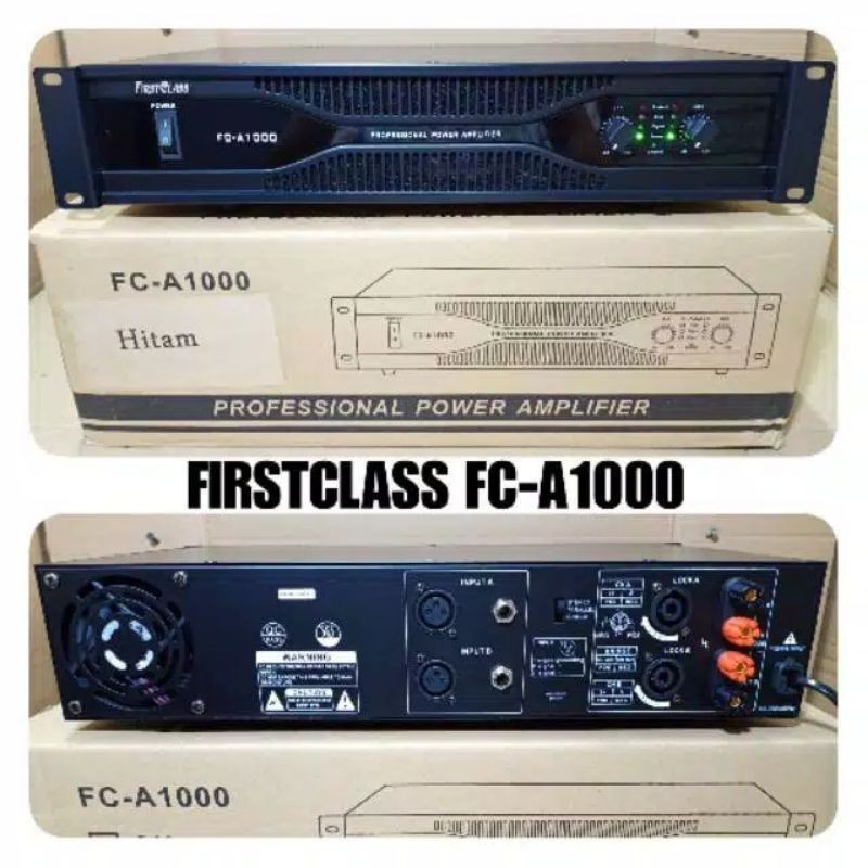 ampli power watt firatclass FC-1000.buat speaker pasif