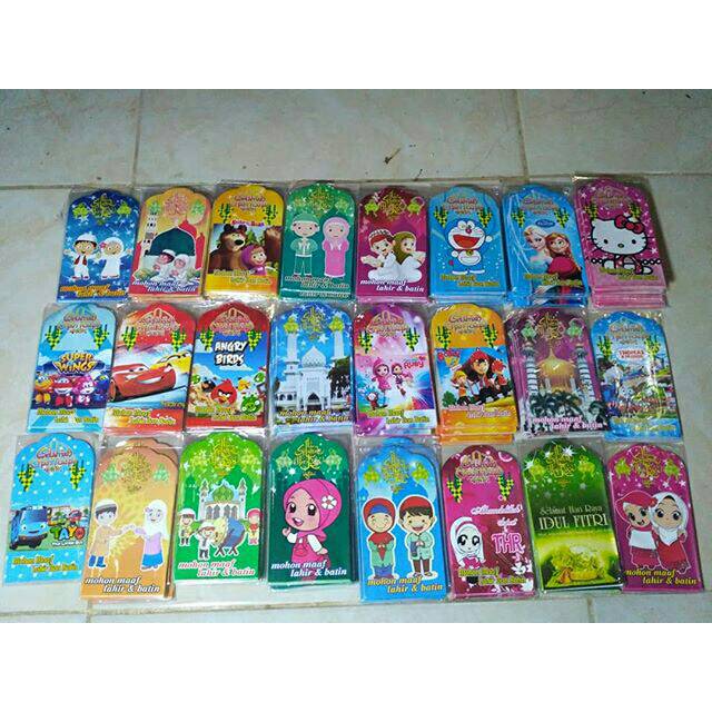

Amplop lebaran karakter/Amplop Angpao/Amplop THR
