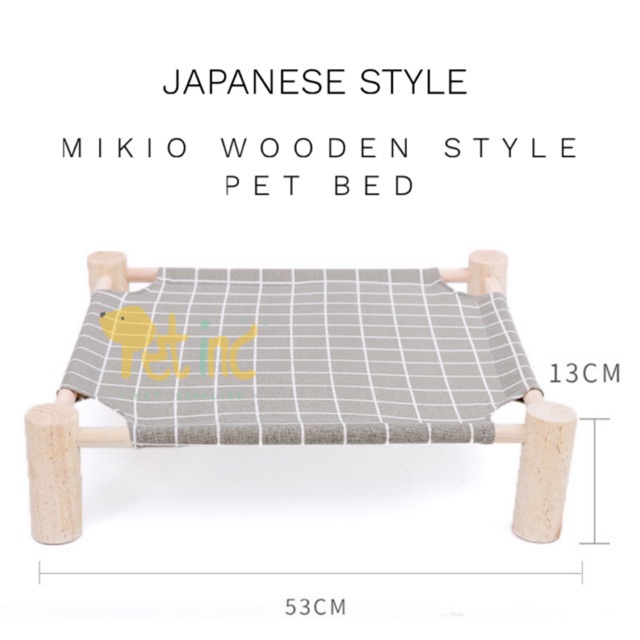 Mikio japanese wooden bed