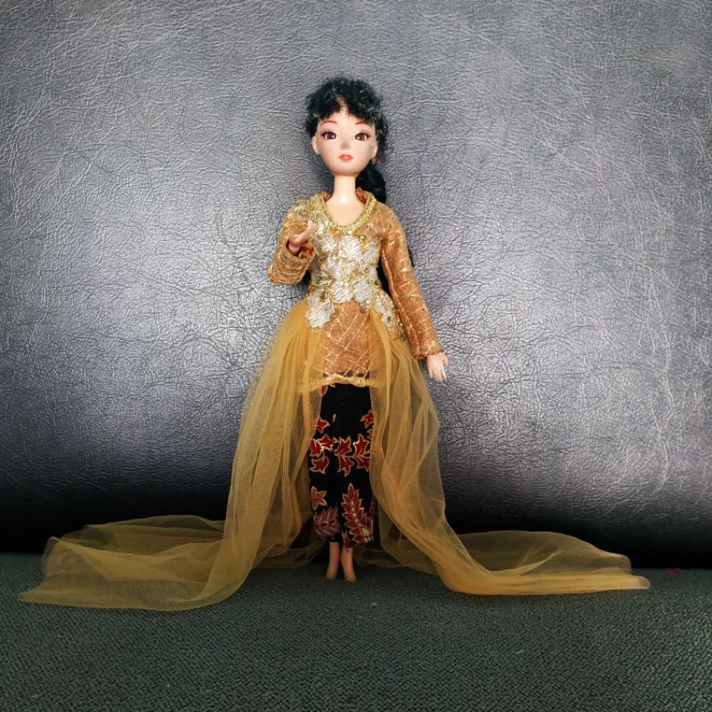 Kebaya modern for barbie mattel/muse/pivotal 30 cm dll.
