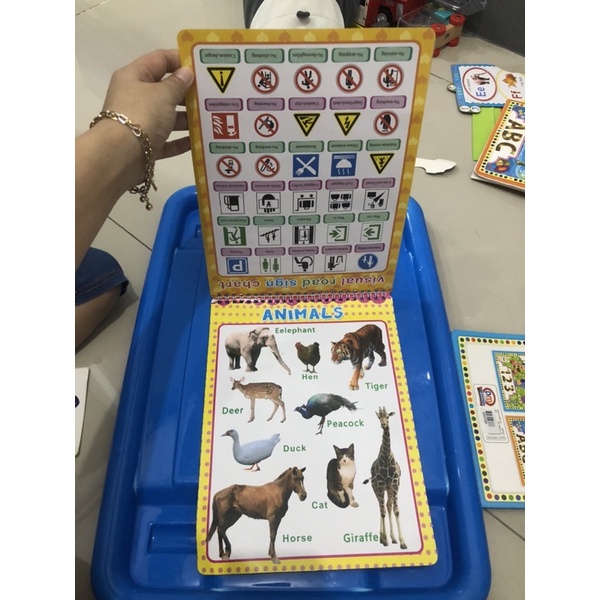 READY buku anak alphabet books number books abc animals shape colors cars buku perkalian penjumlahan animal book