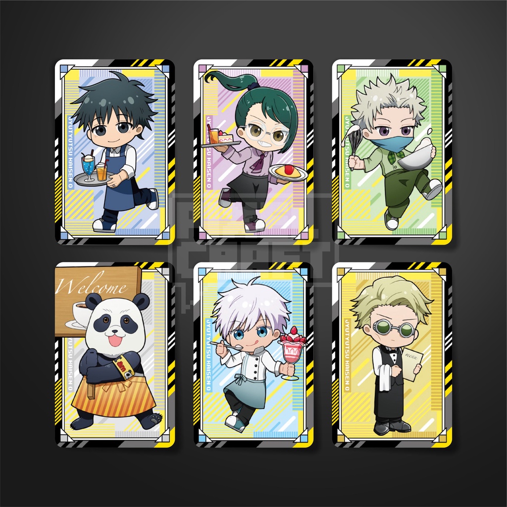 Photocard Karakter Anime Jujutsu Kaisen 0 (Chibi Cafe Ver)