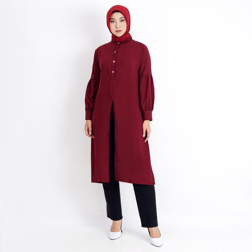 LONG TUNIK POLOSAN WANITA BUSUI 802