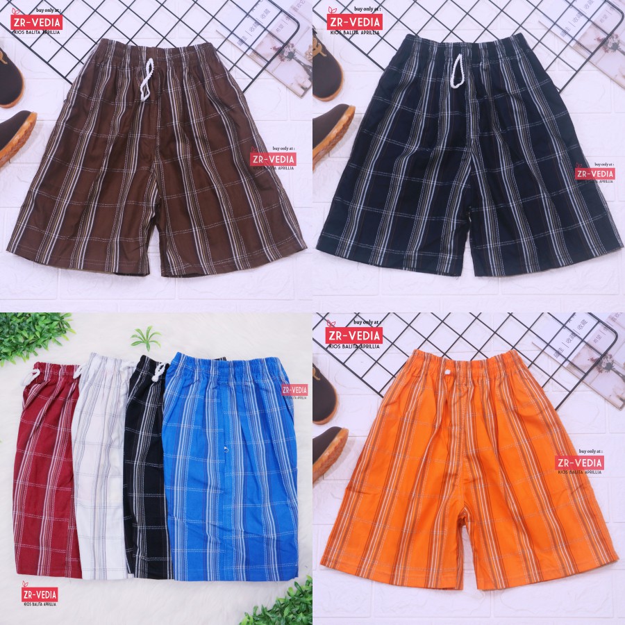 Celana Karim Size 7-8 Tahun / Celana Pendek Anak Laki Hawai Harian Kolor Pants Cowok Murah