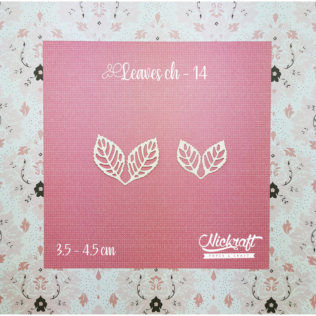 

LEAVES CH #14 - HIASAN SCRAPBOOK DAUN KERTAS DIE CUT CUTTING DIES