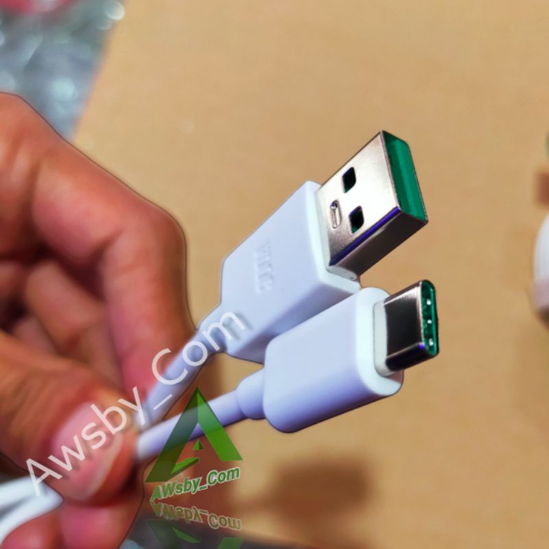 KABEL DATA OPPO TYPE C VOOC KABEL OPPO USB C K3 A16 A54 A74 A33  A52 A53 A92 A9 2020 (OPPO USB C)