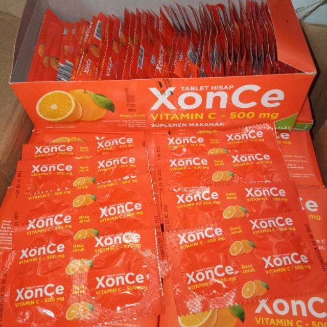 xon ce tablet 2s/ vitamin c tablet kimia farma