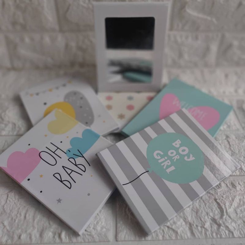 KACA LIPAT BUKU // CERMIN MAKEUP UKURAN KECIL