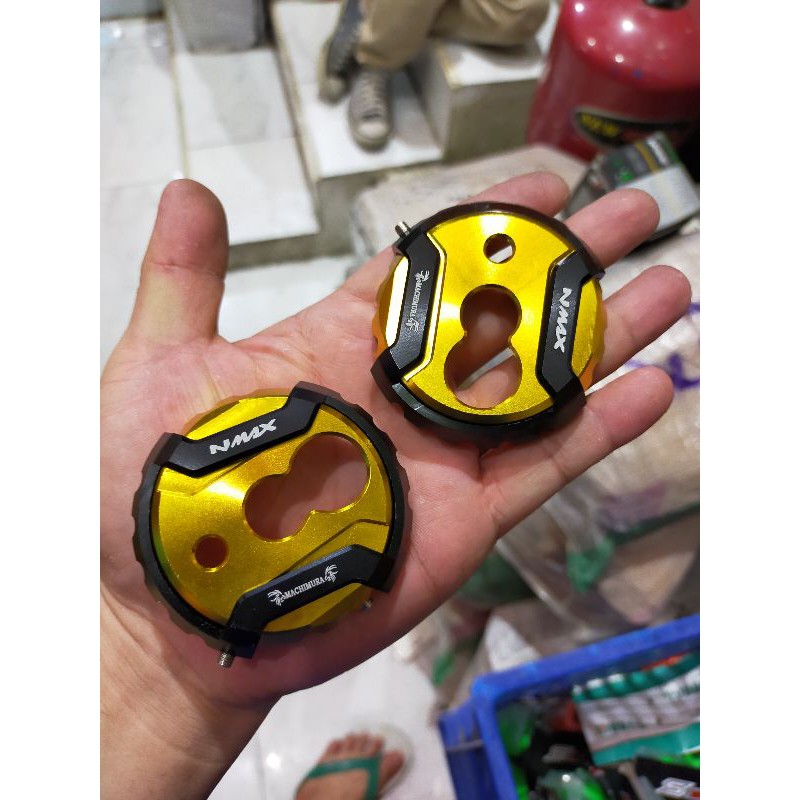 TUTUP KUNCI KONTAK NMAX CNC TEBAL COVER KUNCI KONTAK NMAX CNC cover kunci kontak cnc nmax old tutup 