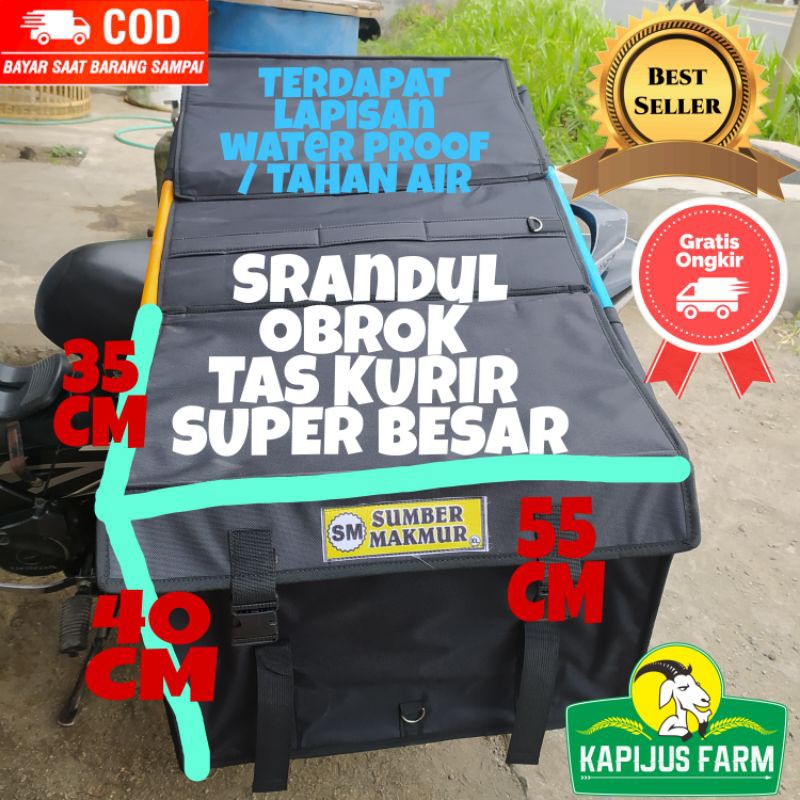 TAS KURIR SRANDUL OBROK SUPER BESAR MURAH BERKUALITAS