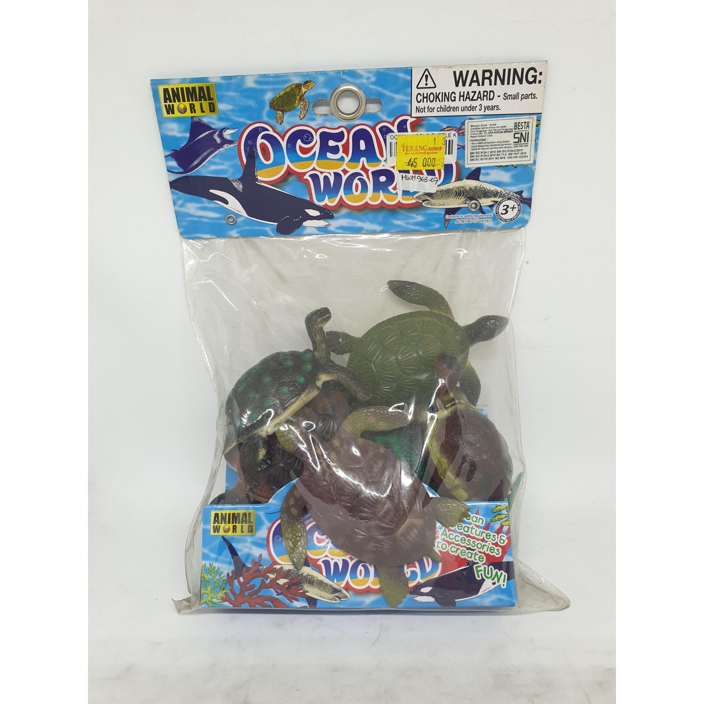 MAINAN MINIATUR HEWAN LAUT SET D