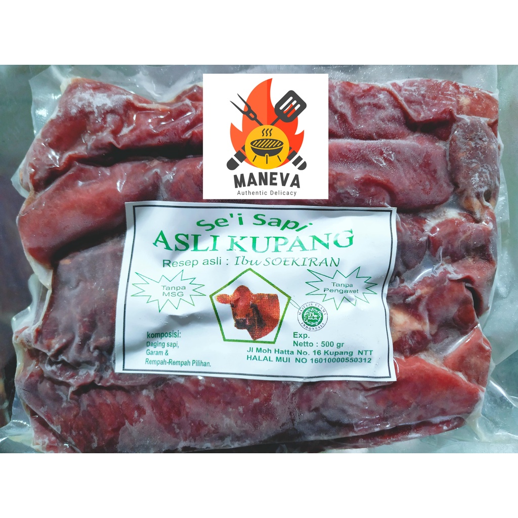 Sei Sapi 500gr Resep Ibu Soekiran Kupang - NTT, Produk "ASLI" HALAL