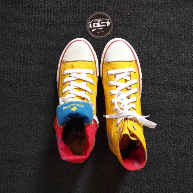 CONVERSE CT ALL STAR CENTURY YELLOW USA DESIGN