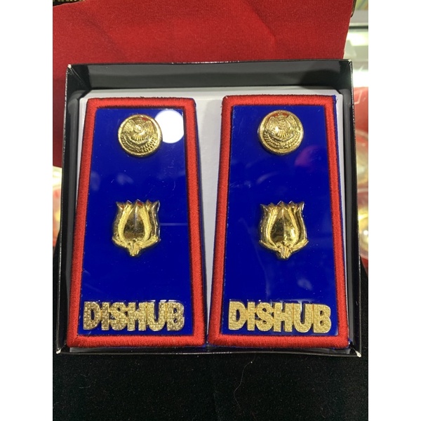 Pangkat dishub lis merah 3D