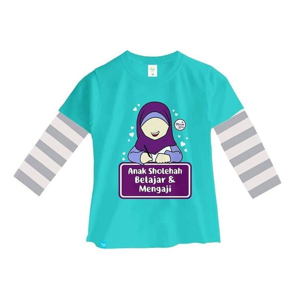 Kaos Anak Moslem Kids Size S-M