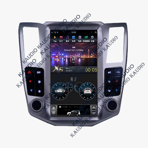 Mtech Head Unit Tesla Android Toyota Harrier 2004 - 2007