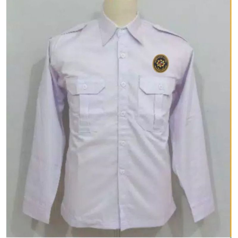 Kemeja PDH Mahkamah Agung RI Seragam PDH MA RI Putih Lengan Panjang Pria