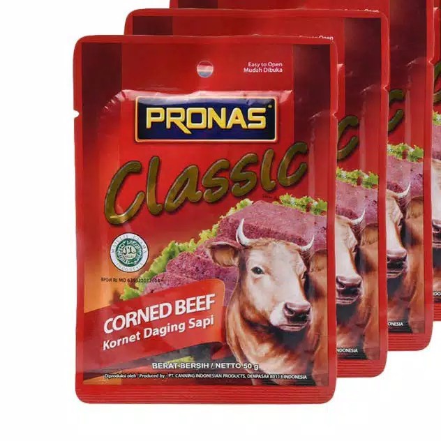 

PRONAS CORNED CLASSIC BEEF 50 gram