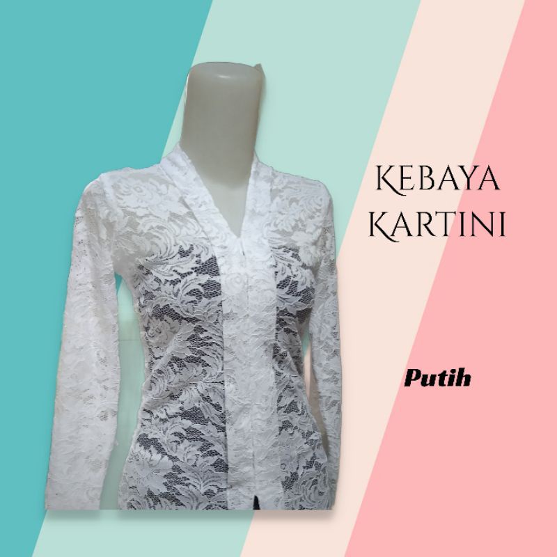 JUMBO Kebaya Brokat Kartini Lgn Panjang size XXL 3XL 4XL 5XL Big Size