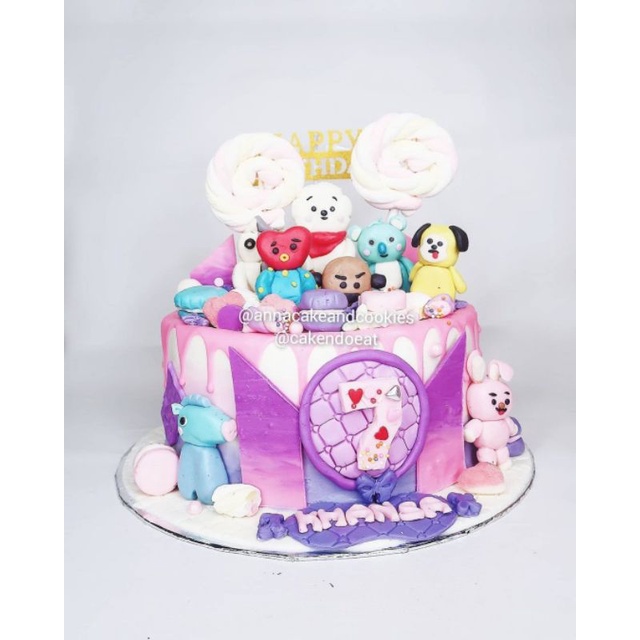 

cake BTS bolu BTS bandung