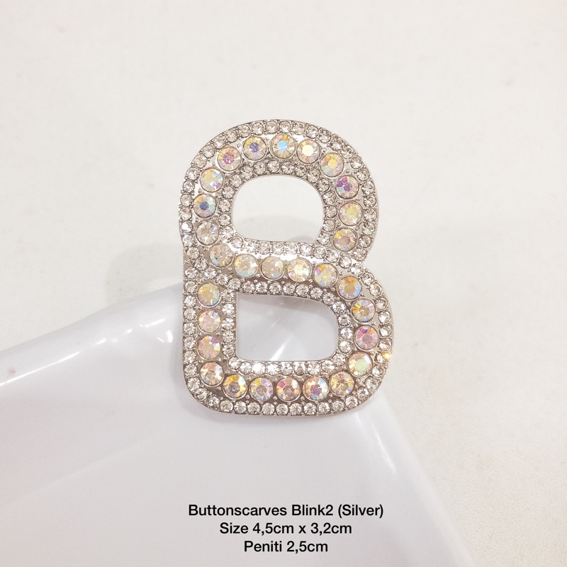 BROS BUTTONSCARVES KW (PART 2) BROS B-blink 2 silver