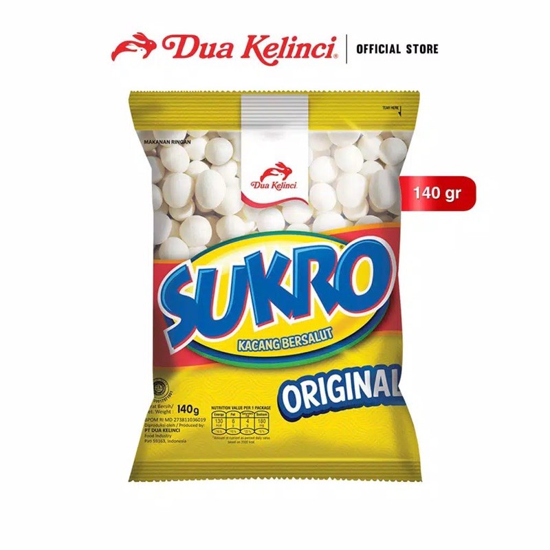 

kacang sukro dua kelinci 140gr