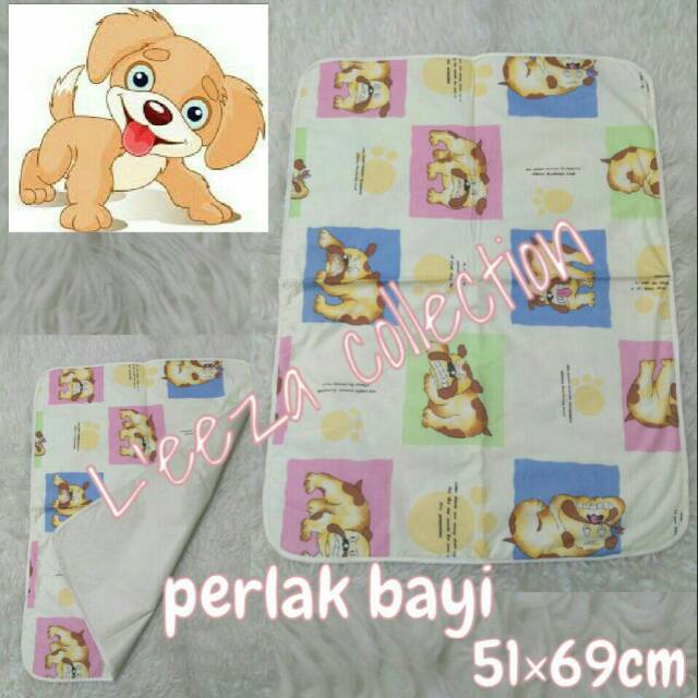 Cuci gudang!! Perlak bayi katun karet Doggy