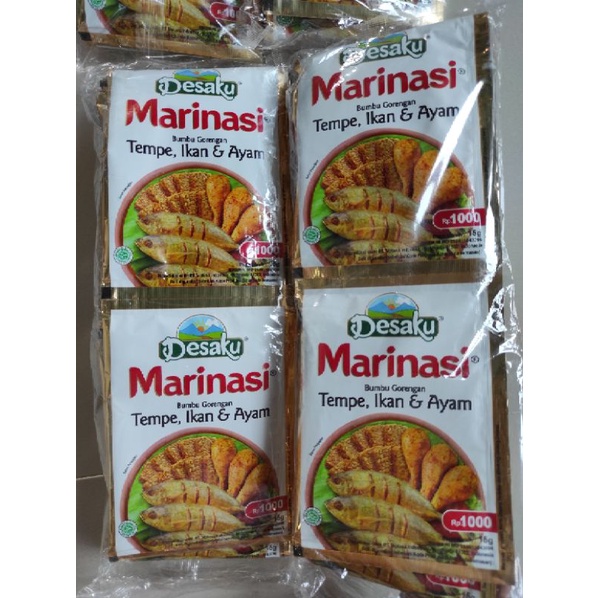 

Desaku Marinasi renteng isi 12 @15g bumbu gorengan tempe ikan ayam