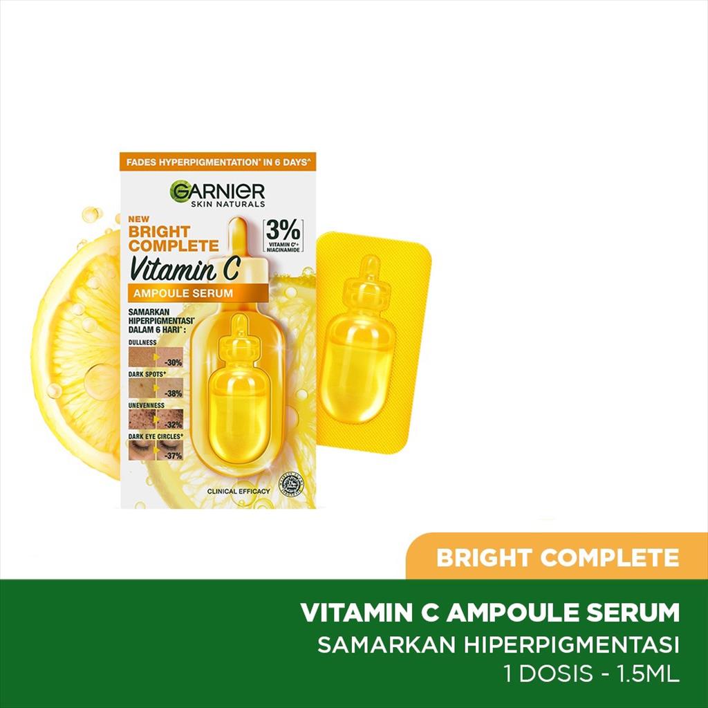 Garnier Bright Complete Ampoule Vitamin C (sachet/ 1 dosis)