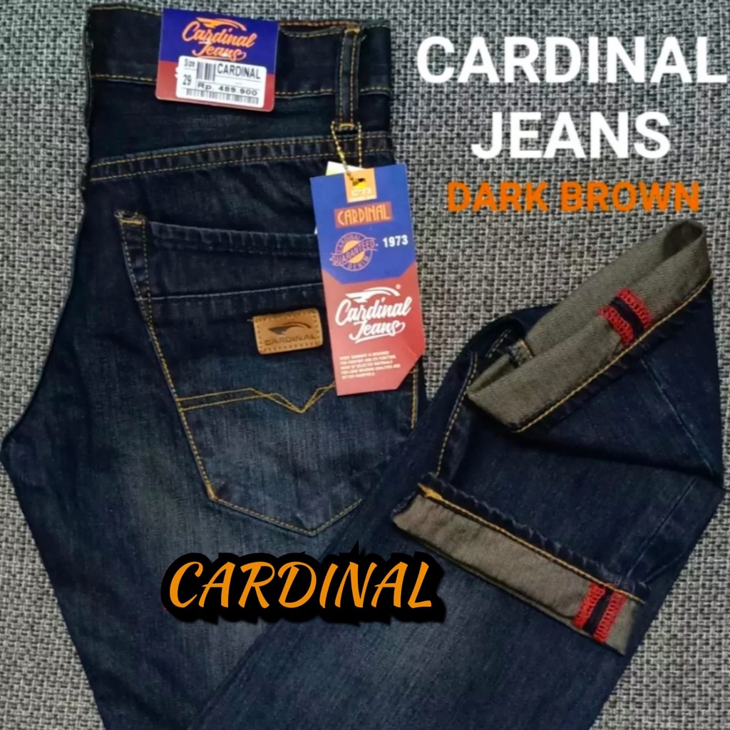 Celana Panjang Pria Cardinal Original Asli 27-38 Bonus Masker - CARDINAL CBCBA 00652 - PB_JEANS