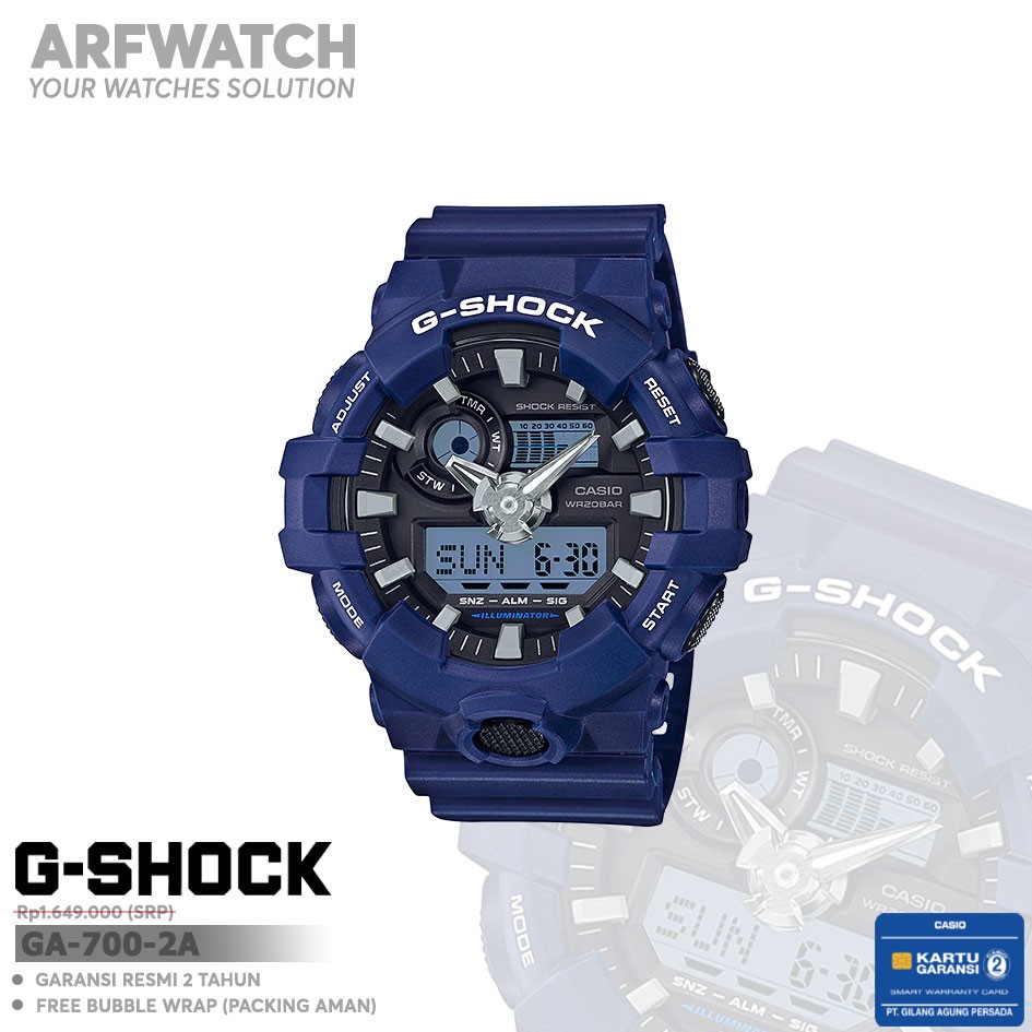 Casio G-Shock GA-700-2A / GA-700-2ADR Original