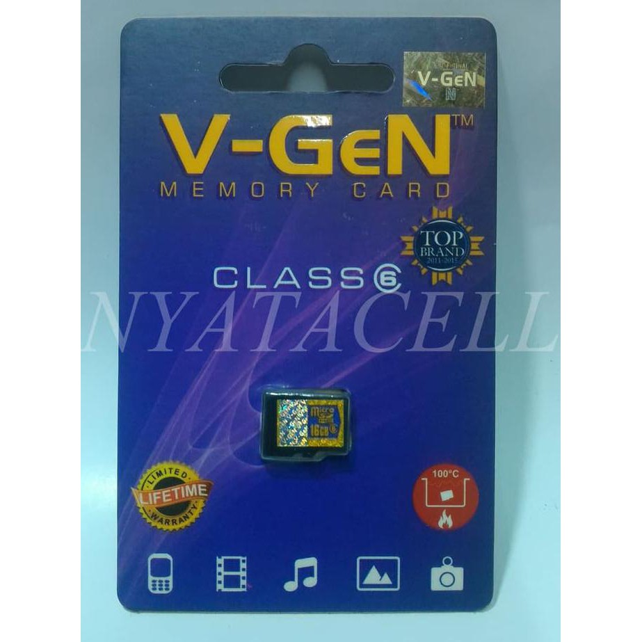 NEW GROSIR MEMORY VGEN 16GB CLASS 6 / 16 GB MICRO SD/CARD/MEMORI/KELAS 6 MILENIA