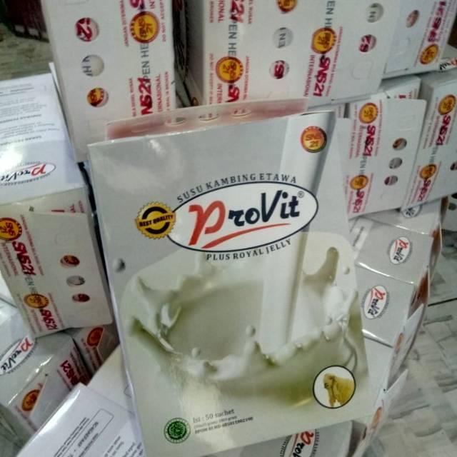 

Provit susu kambing etawa isi 50 sachet