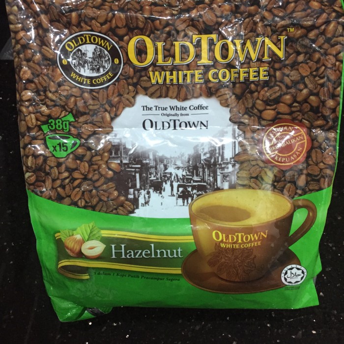 

old town white coffee hazelnut