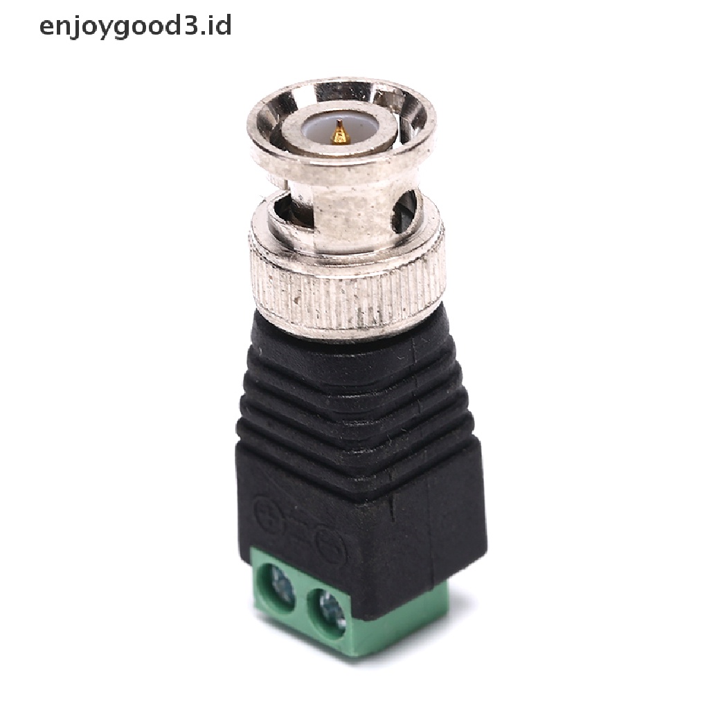 10 Male Coax Cat5 Ke Bnc Coaxial Untuk Kamera Cctv