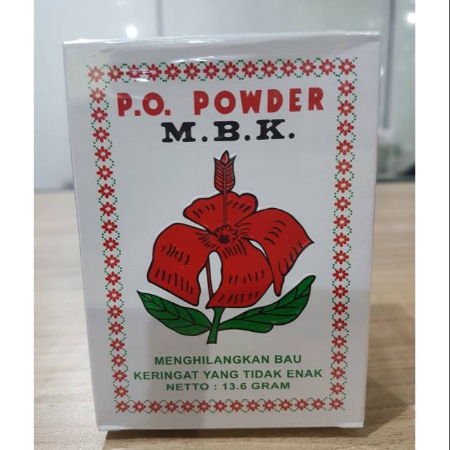 MBK P.O. POWDER ASLI 13.6 GR ( 1KOTAK )