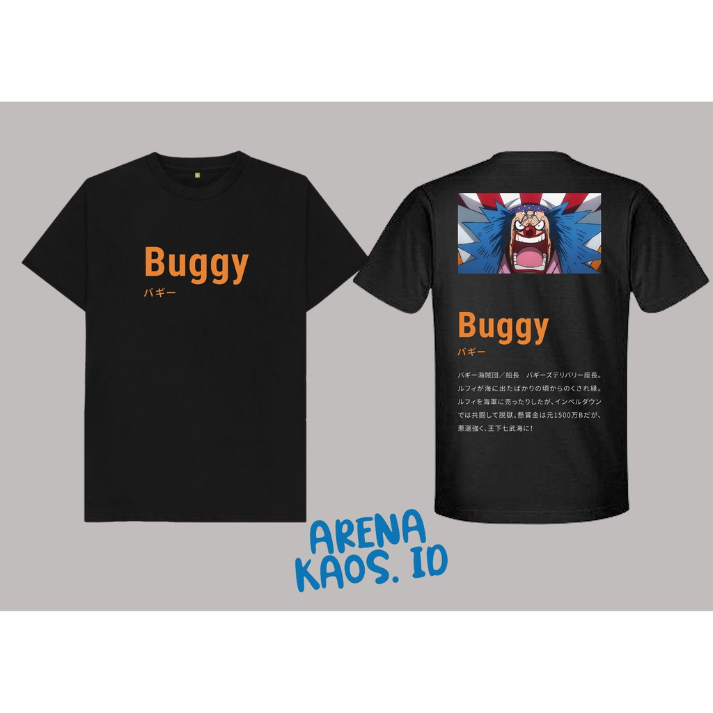 kaos anime buggy the clown - onepiece