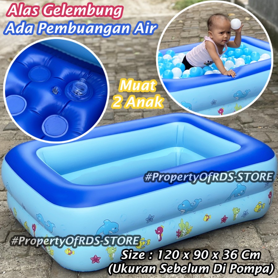 Kolam renang anak jumbo kolam renang besar murah kolam renang bayi kolam renang anak karet jumbo mur