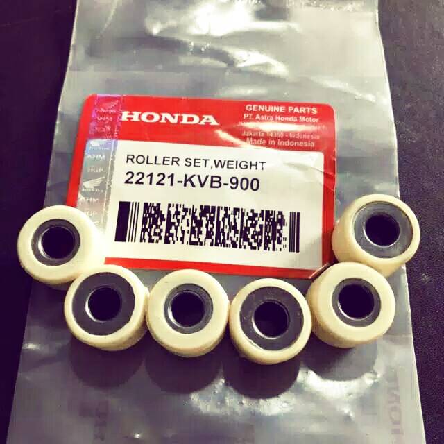 ROLLER WEIGHT HONDA SCOOPY ESP NEW STREET VARIO 110 KVB