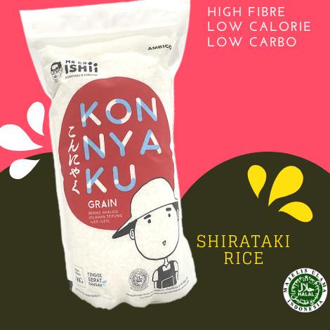 

Beras Shirataki / Konyaku / Diet Keto / Beras Diet 1000Gr Terlaris